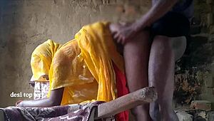 desi indian wife and husband engage in intimate session together