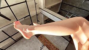 Real couple, wanna sneak a threesome behind the wall with a toy?