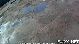 mature sweetheart licks balls and sucks cock on hidden cam while bent over