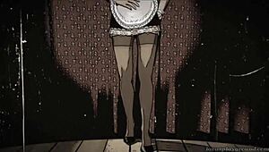 lara the secretary teases with big tits in solo play.