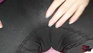 Desi stepdaughter shows cute big pussy while alone