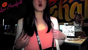 walk avn expo 2020 with lexi mansfield in sexy lingerie.