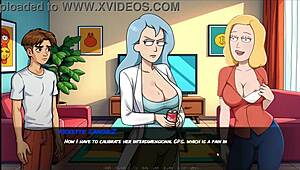 Beth Transforms into Sexbot in Wild Portal Porn Demoniums Hentai Game Ep 2