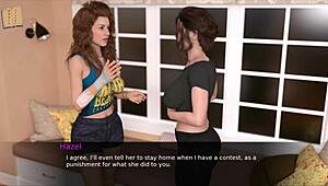 Mature fat nurse gets creampie in anime game