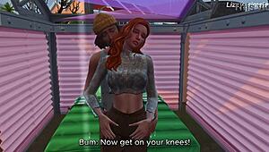 Did you see that innocent redhead fucking bbc on the street in sims 4 3d?