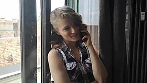 Damn, cucky, your cute wife Cayenne is all mine for sucking now!