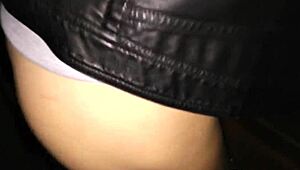 i watch this kinky stepdaughter gettin shafted hard outdoor in doggystyle