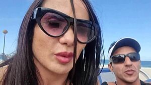 Chilling on copacabana beach with intense action.