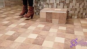 Stunning Colombian Trans Model Linda Michel Enjoys Raw Sex After a Hot Massage