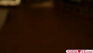 Petite Brunette Stepsister Sends Nudes to Stepbro Before Wild Fucking