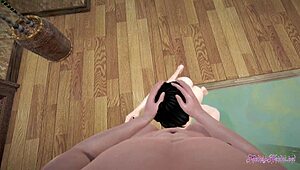 Watch Rukia in POV hard sex from Bleach hentai