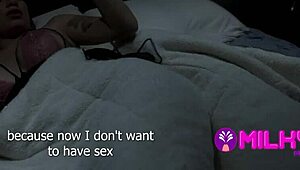 How does Batman Enano sneak into bed with curvy Thaina Fields for doggystyle?