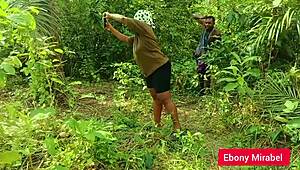 Oh, While Doing Research In The Bush, I Meet A Man Who Helps And Snaps Pictures, Then We Have Wild Sex!