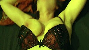 husband watches wife masturbate then bangs her