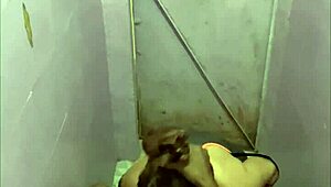 Spying on Cheating Wife in Bathroom at Work Caught in Action