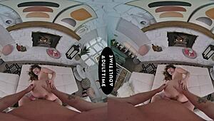 All-natural Chanel Camryn quivers in orgasms from Kyle Mason's big dick