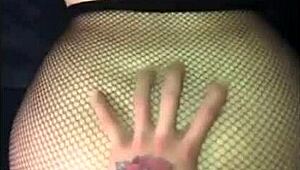 best pov savage doggy with a petite blonde bent over, her ass taking that monster cock deep.