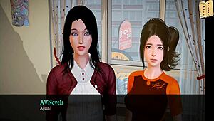 My new family 275: Redhead anime girl with small tits and big ass