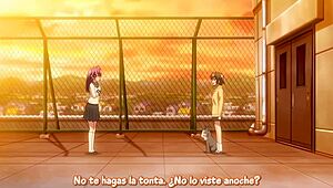 Beautiful big tits in anime hentai scenes with hardcore actions