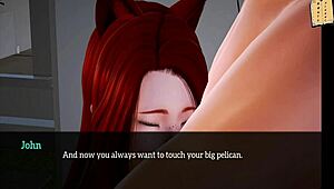 Exploring my new family in anime style