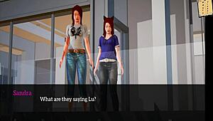 Exploring my new family in anime style