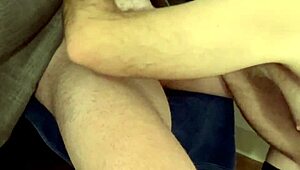 short jock deepthroats at gloryhole and swallows