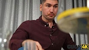 beautiful wife cheats in interracial gay group cuckold