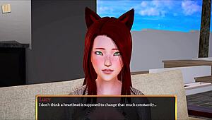 my new family with tempting redhead teen and her big ass.