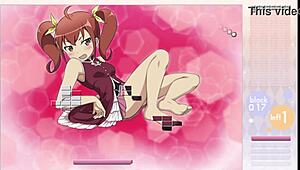 Kurusu Kanako Strips In Arkanoid