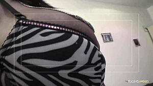 Three lucky guys bang two brunette milfs with big tits in a group hardcore session on the couch.