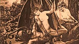 vintage erotic drawings that stir deep longing in every hidden glance