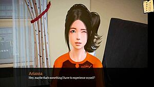 My new family 275: Redhead anime girl with small tits and big ass