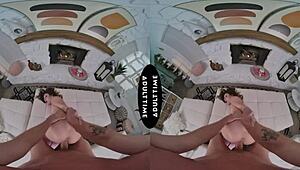 All-natural Chanel Camryn quivers in orgasms from Kyle Mason's big dick