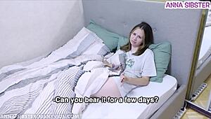 he accidentally cums inside me during kinky teen roleplay without condom