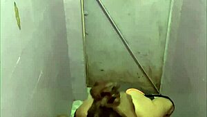 Spying on Cheating Wife in Bathroom at Work Caught in Action