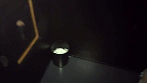 Holy Cow, Blondie Married Woman Rocks the Glory Hole!