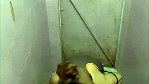 Spying on Cheating Wife in Bathroom at Work Caught in Action