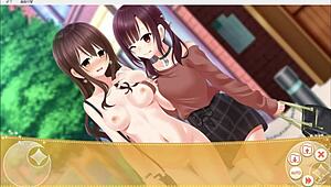 Magical Exhibitionist Girl Christhea Flashes in Wild Anime Game