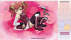 Kurusu Kanako Strips In Arkanoid