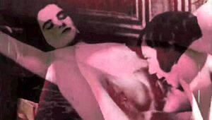 Vintage hairy scenes with anything goes flair