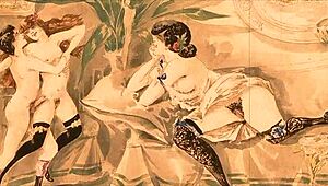 vintage erotic drawings that stir deep longing in every hidden glance