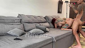 emotional lesbian encounter with Zara Snake and Raul Zobra