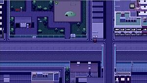 Night walk 11 exposes bondage in park 😈