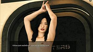 Hey, this Asian girl with small tits just loves riding my big cock in unending void 10