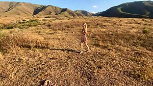 I fucked her wet pussy outdoors today