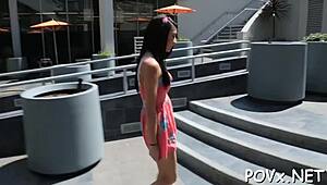 i feel the power as he nails my wet pussy with his cock, sucking and fucking so nasty.