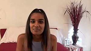 Wow, Desperate Amateurs Abby and Missbehavin Get Tight Pussies Stretched in Casting! 😍