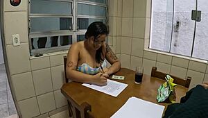 Behind the scenes with Manauara sisters, Chris and Yasmin, showing off juicy assets!