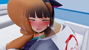 Discover the intriguing world of Kazusa in this 3D hentai anime