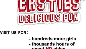 Brooklyn strips down and enjoys her body